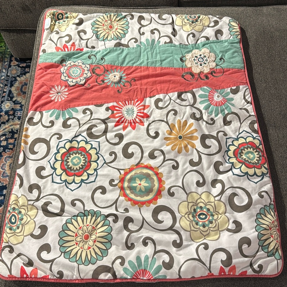 Waverly crib comforter